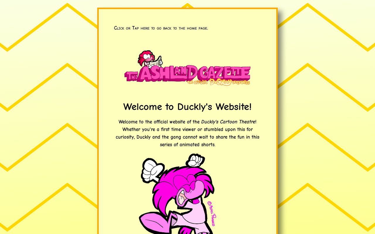 The Ashland Gazette: The Official Duckly Interwebs